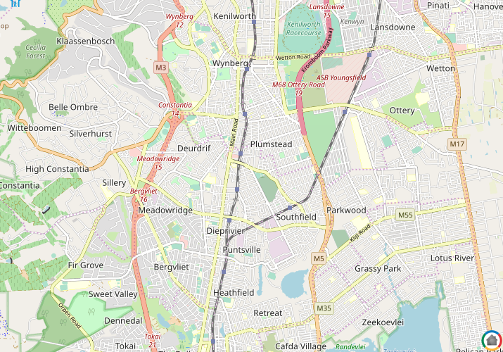 Map location of Plumstead